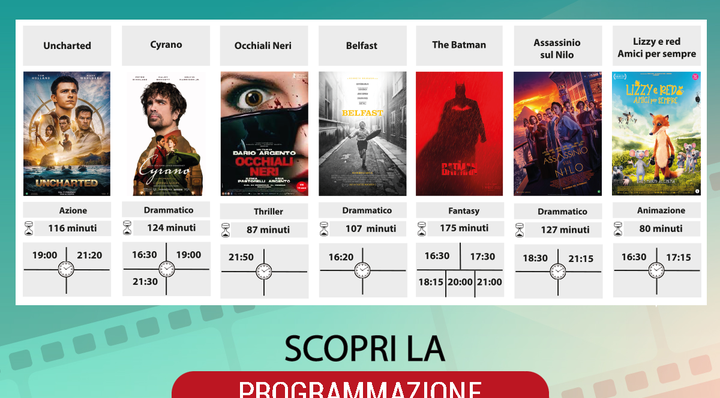 Da questa settimana 𝐂𝐈𝐍𝐄𝐌𝐀𝐗…